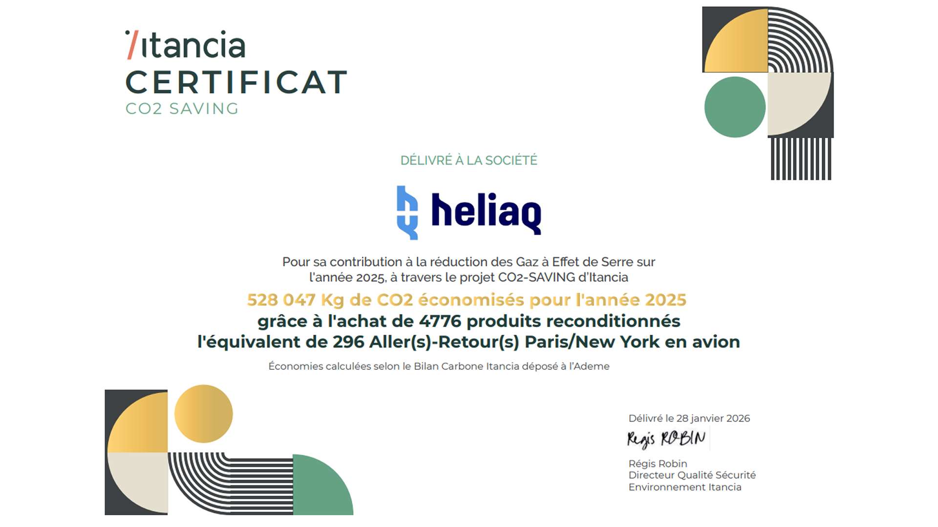 heliaq-certificat-itancia-co2-saving-2025