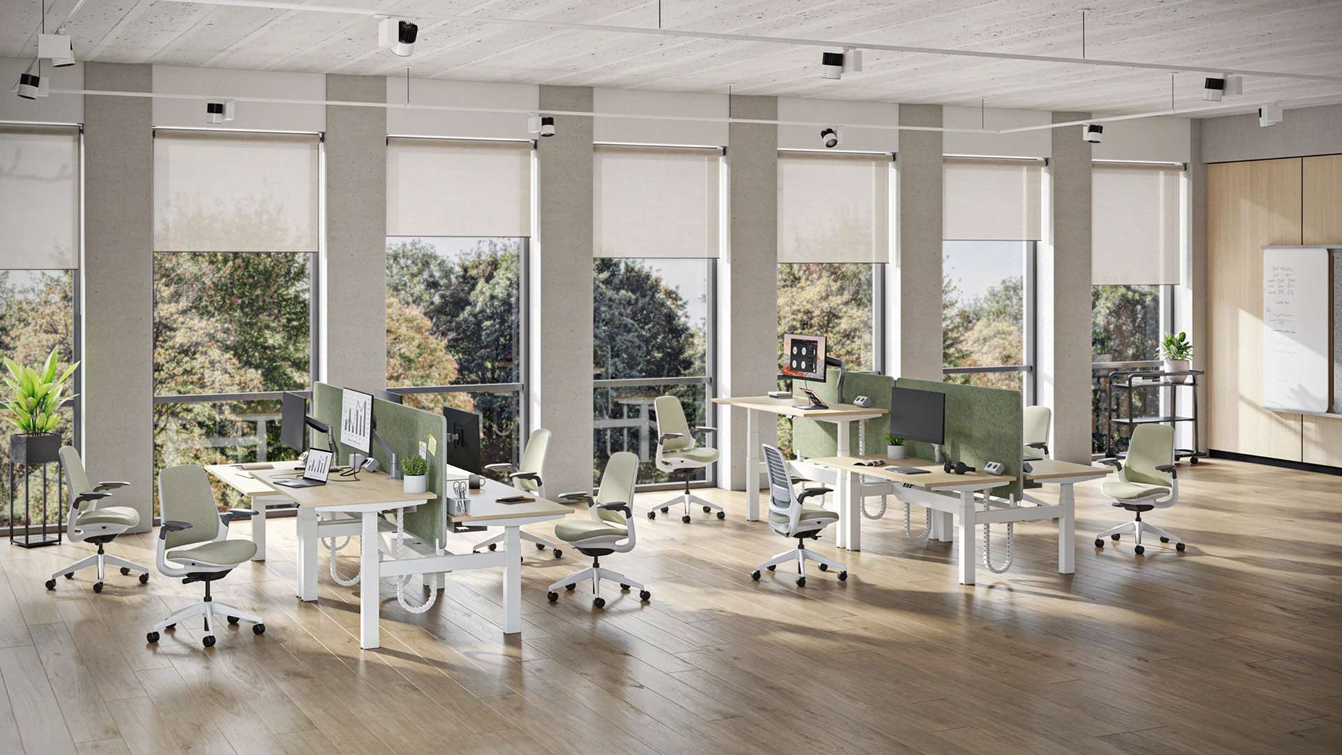 photo mobilier espace de travail