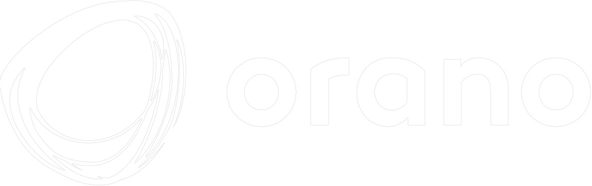 logo orano blanc