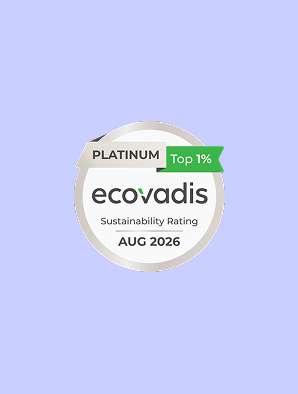 Logo Ecovadis Platinium 2026